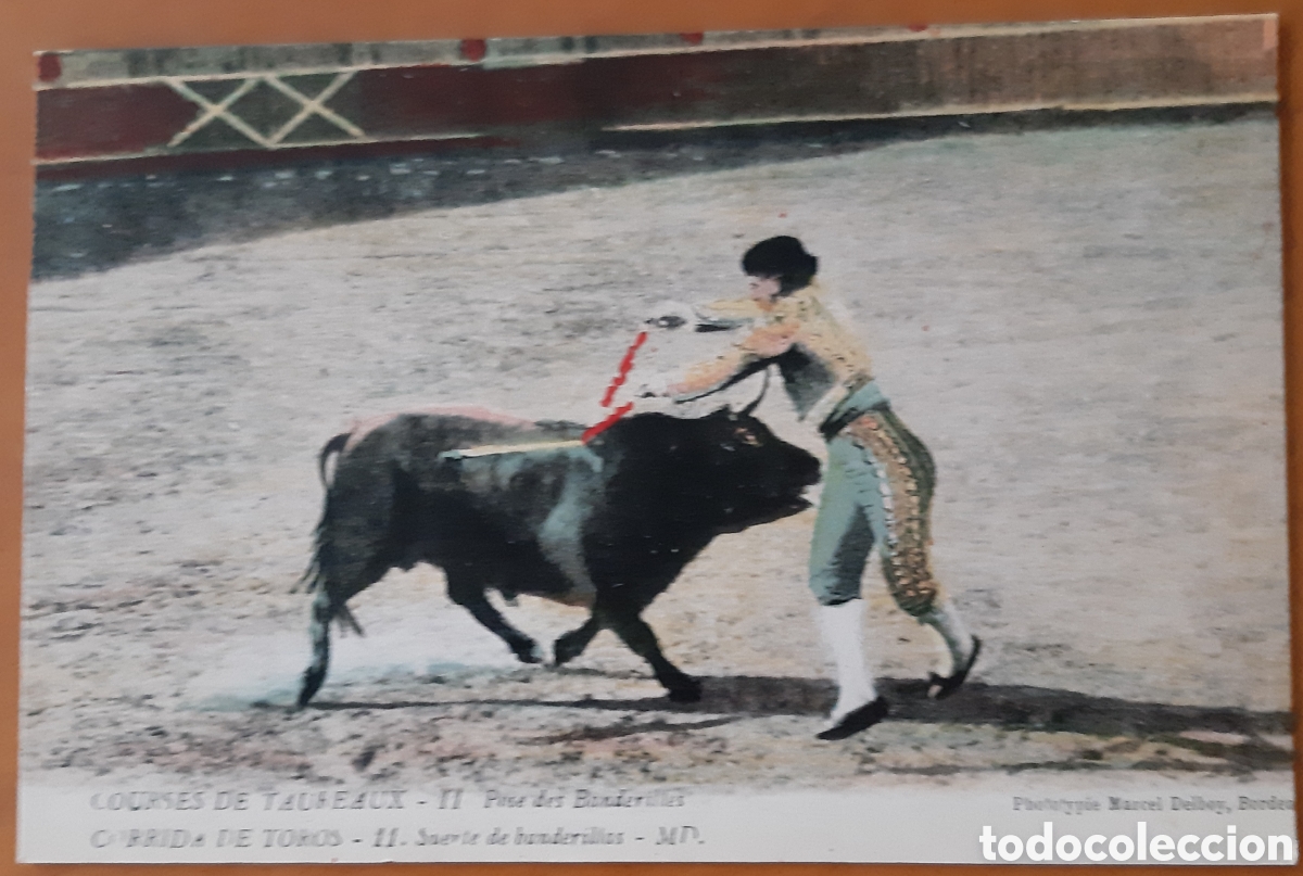 Postkarten: Postal taurina coloreada. Sin escribir. R1936