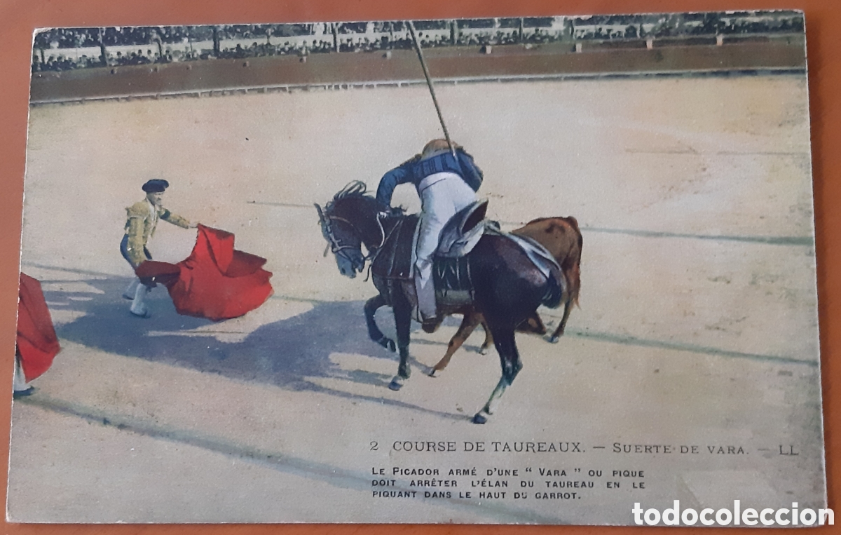Postkarten: Postal taurina coloreada. Sin escribir. R1939