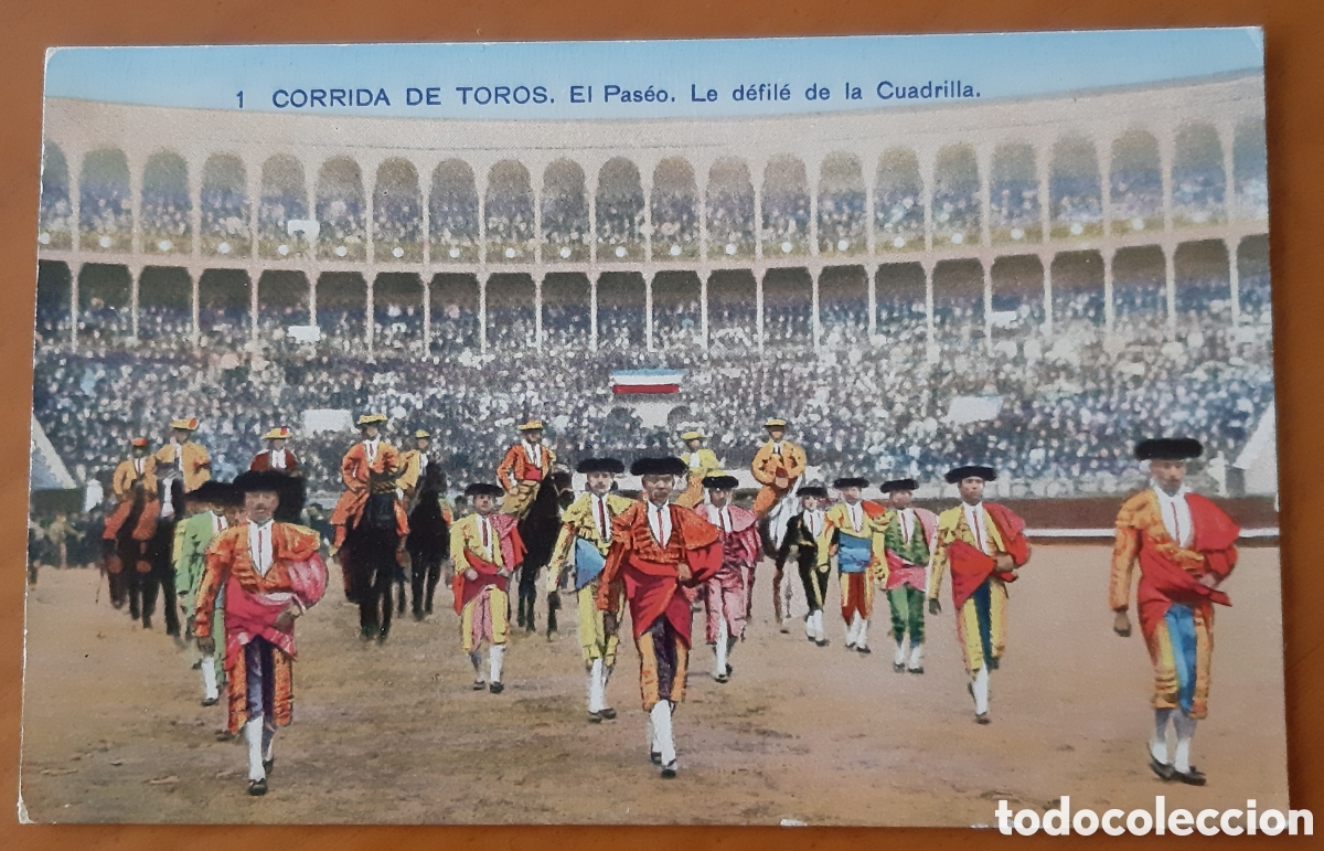 Postkarten: Postal taurina coloreada. Sin escribir. R1942