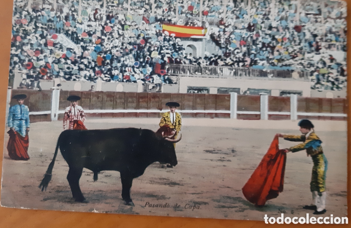 Postkarten: Postal taurina coloreada. Sin escribir. R1943