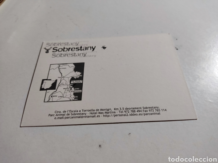 Postales: Postal sobrestany park animal - Foto 2