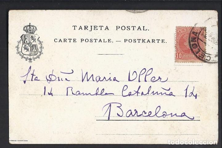 Postales: Tarjeta postal. M. Benlliure . Escrita. - Foto 2