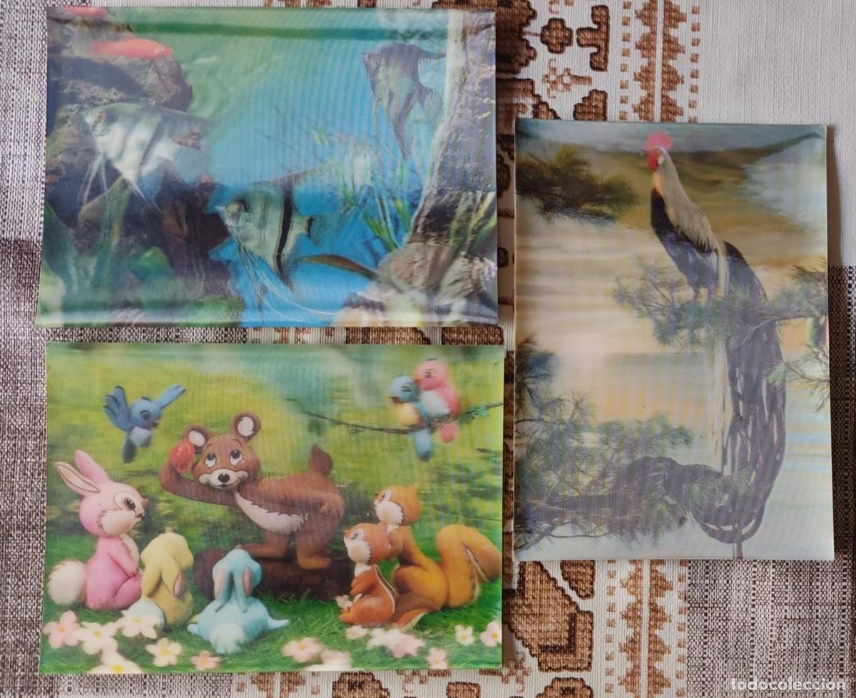 Postales: POSTAL 3D DE ANIMALES. - Foto 1