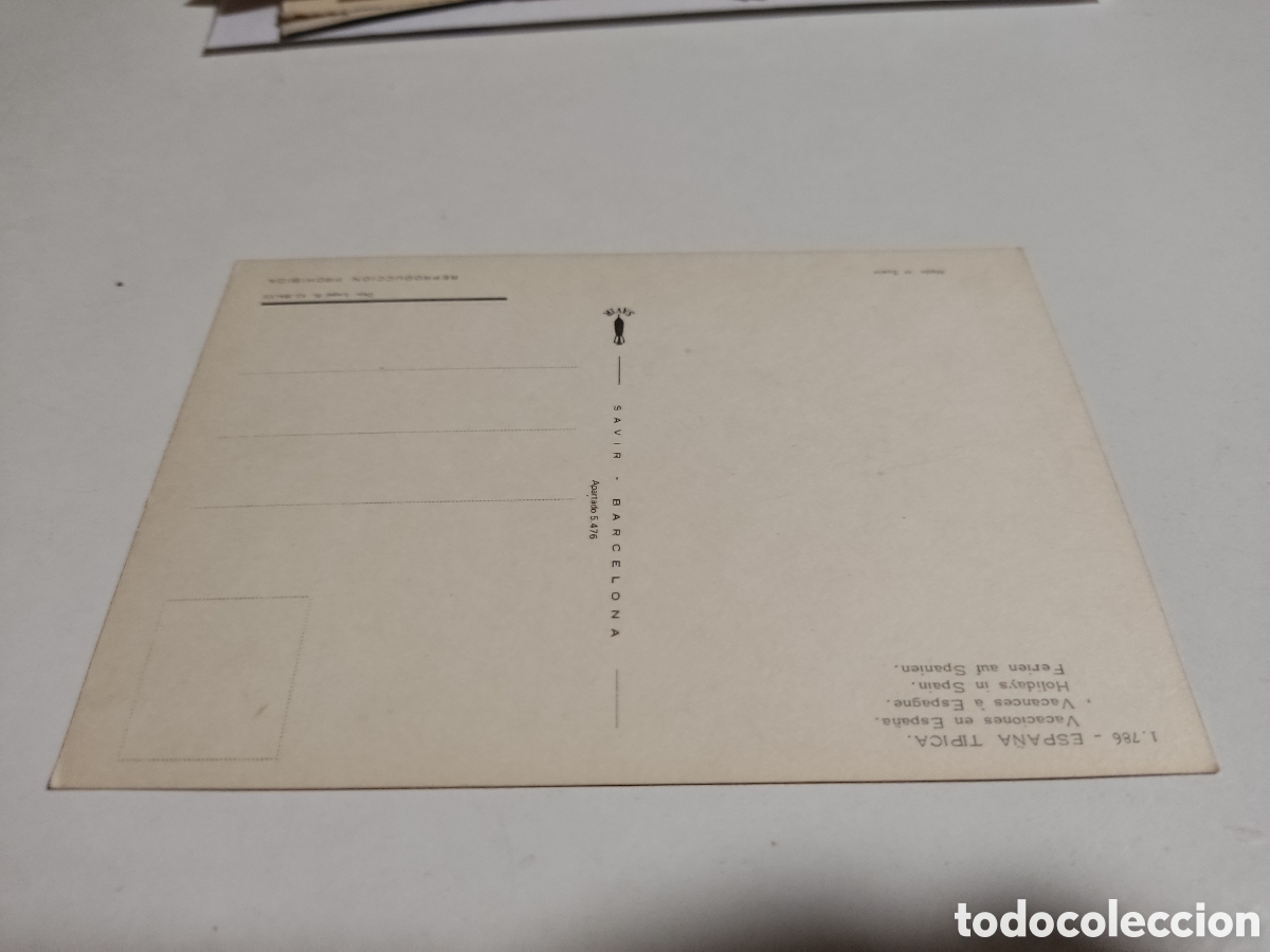 Postales: Postal Espa&ntilde;a burro - Foto 2