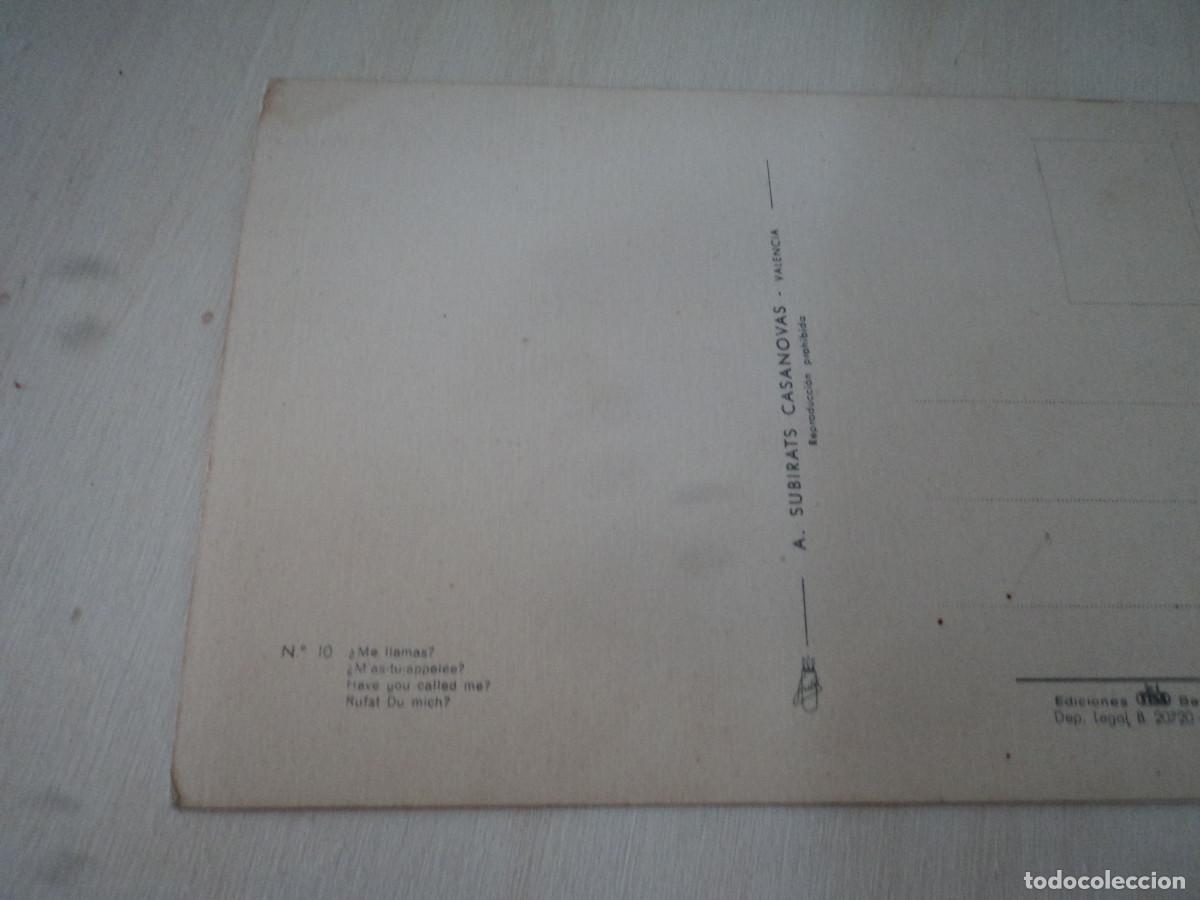 Postales: 10 me llamas? ed. subirats - Foto 2