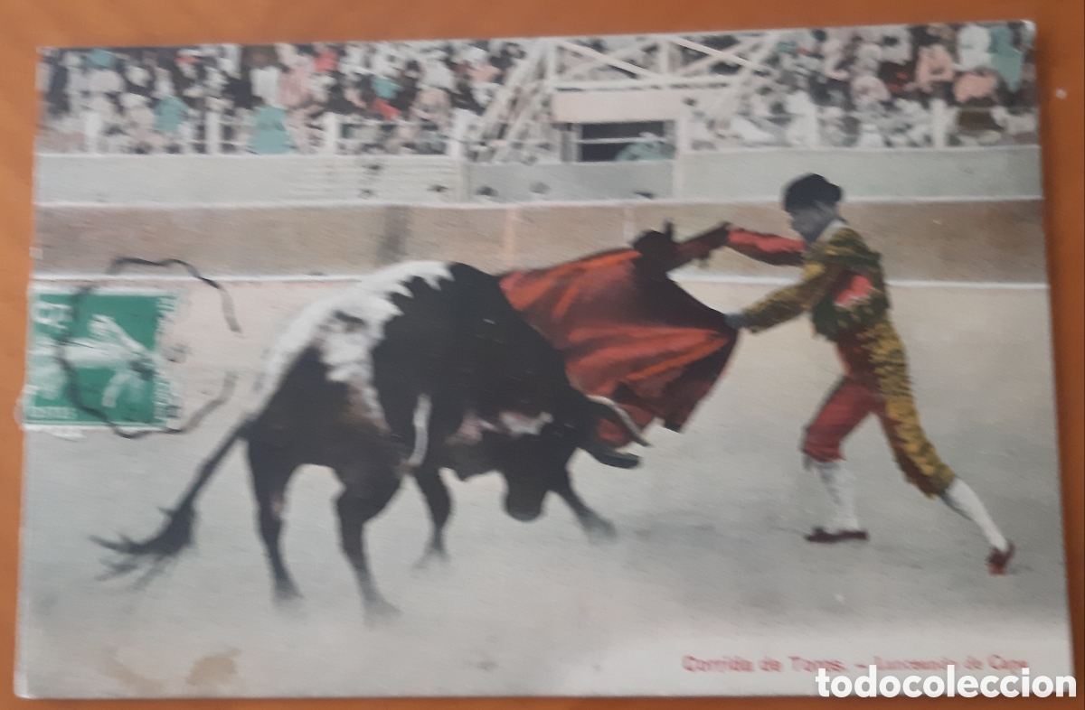 Cartes Postales: Postal taurina. Lance ando de capa. Escrita y circulada. R3067