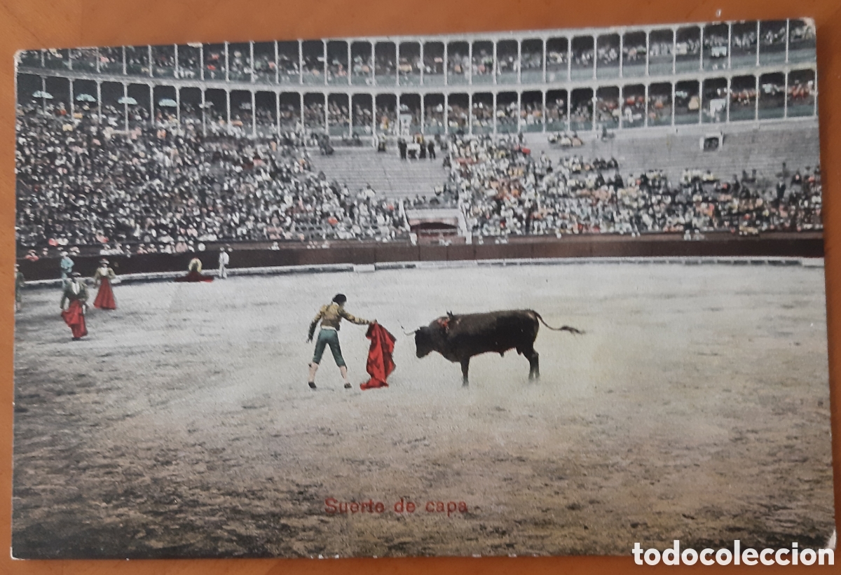 Cartes Postales: Postal taurina coloreada. Escrita sin circular. R3069