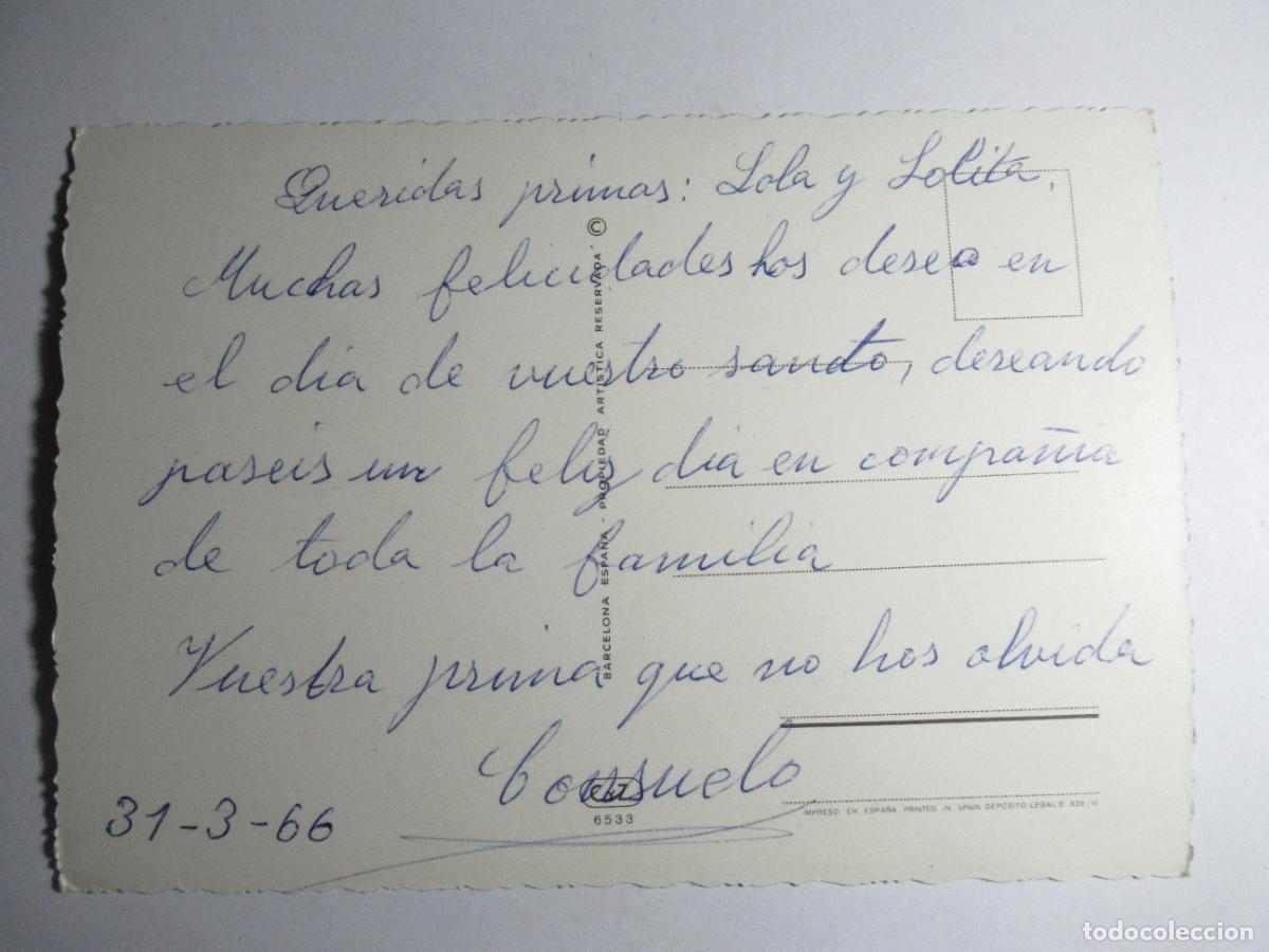 Postales: Postal Pollitos - Foto 2