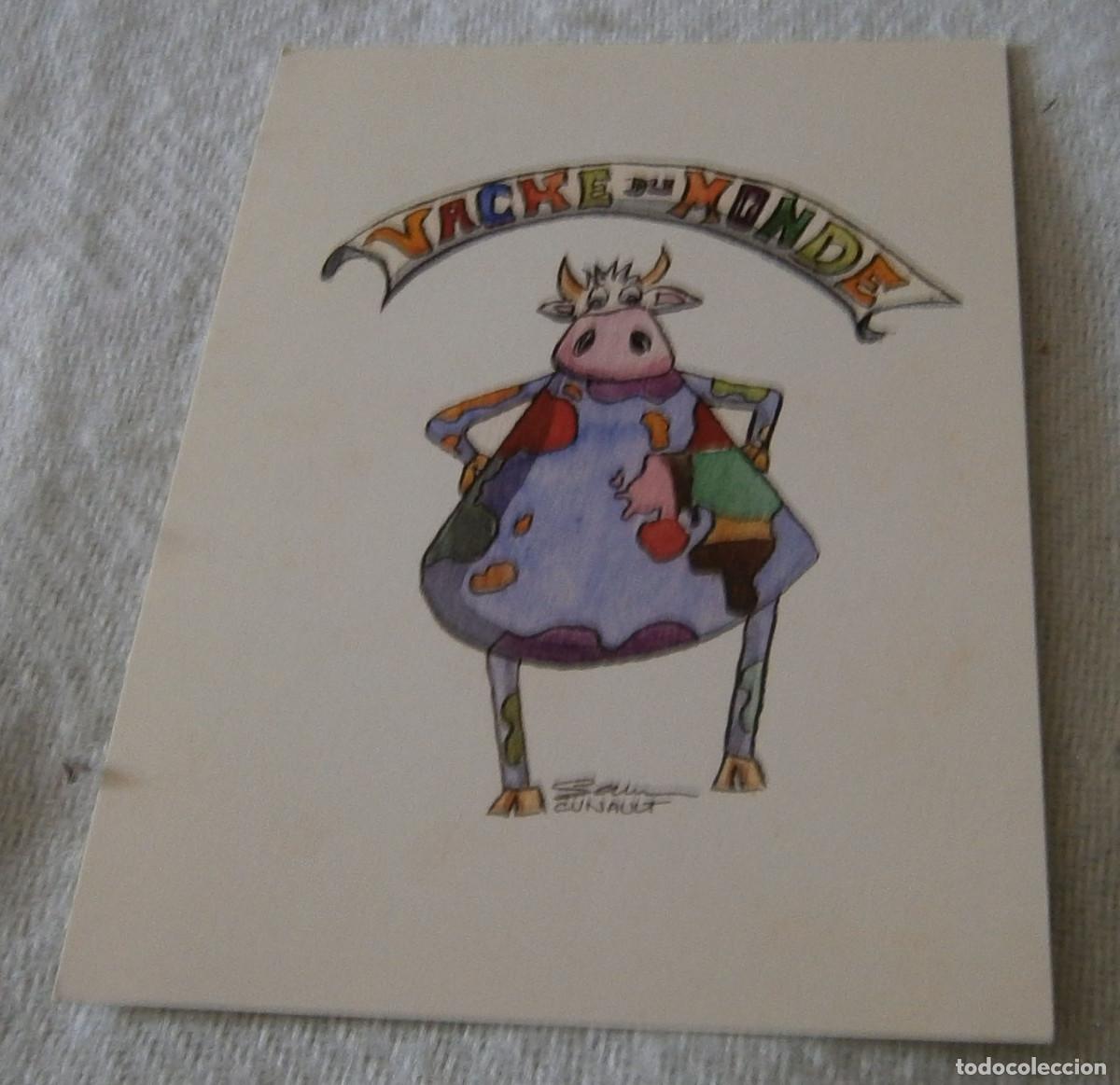 Cartes Postales: postal Vache du Monde collection Salamandre