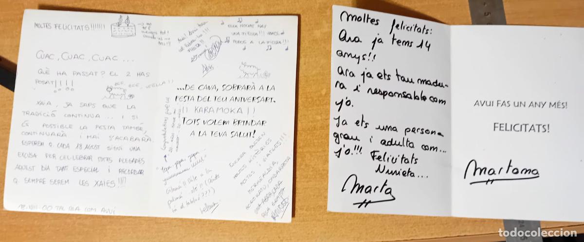 Postales: postal bebes usadad 2 unidades - Foto 2