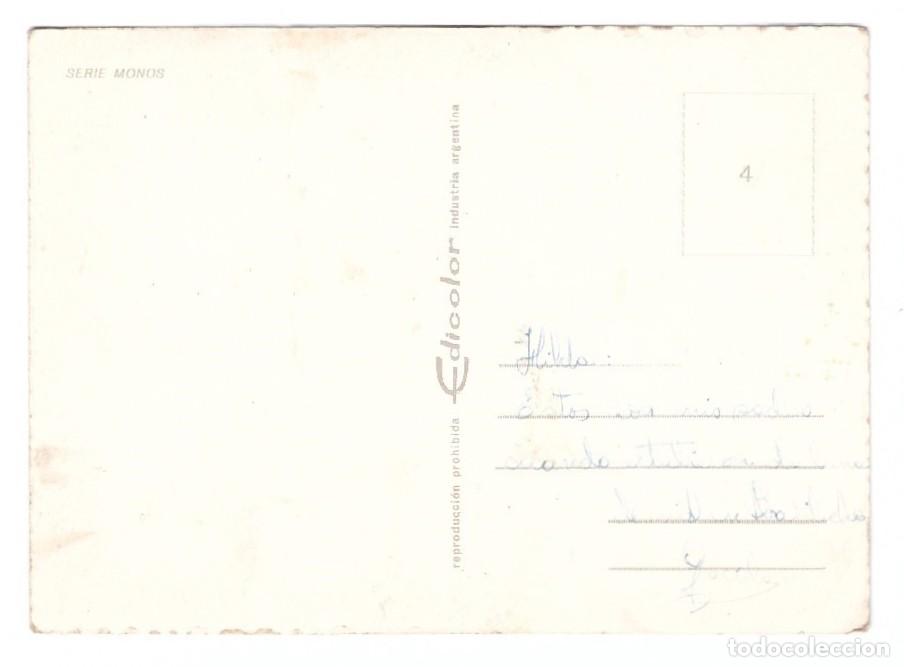 Postales: SERIE MONOS // CIRCULADA - Foto 2