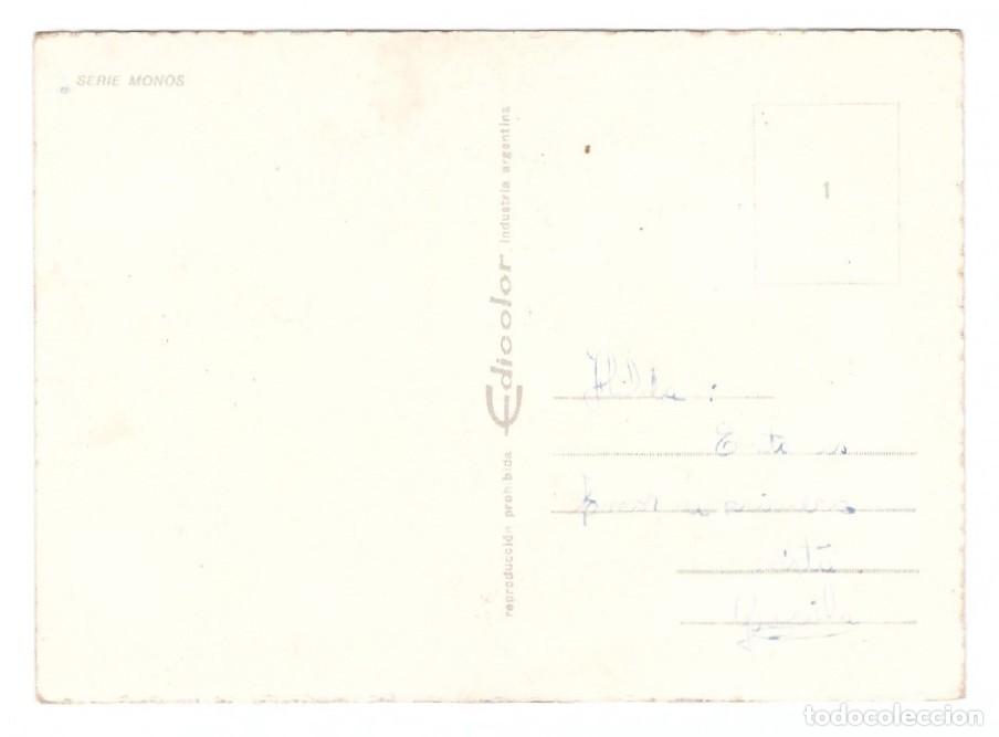Postales: SERIE MONOS // CIRCULADA - Foto 2