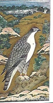 Cartes Postales: India ** & Rauwolfia Serpentina Benth, Halc&oacute;n de Mahrajan, PUB Raupina, Pintura Mogbul (61)