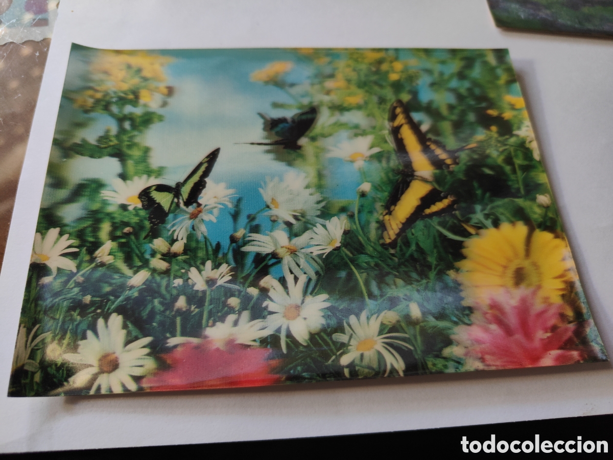 Postales: 3 POSTALES TRIDIMENSIONALES ANIMALES - Foto 2