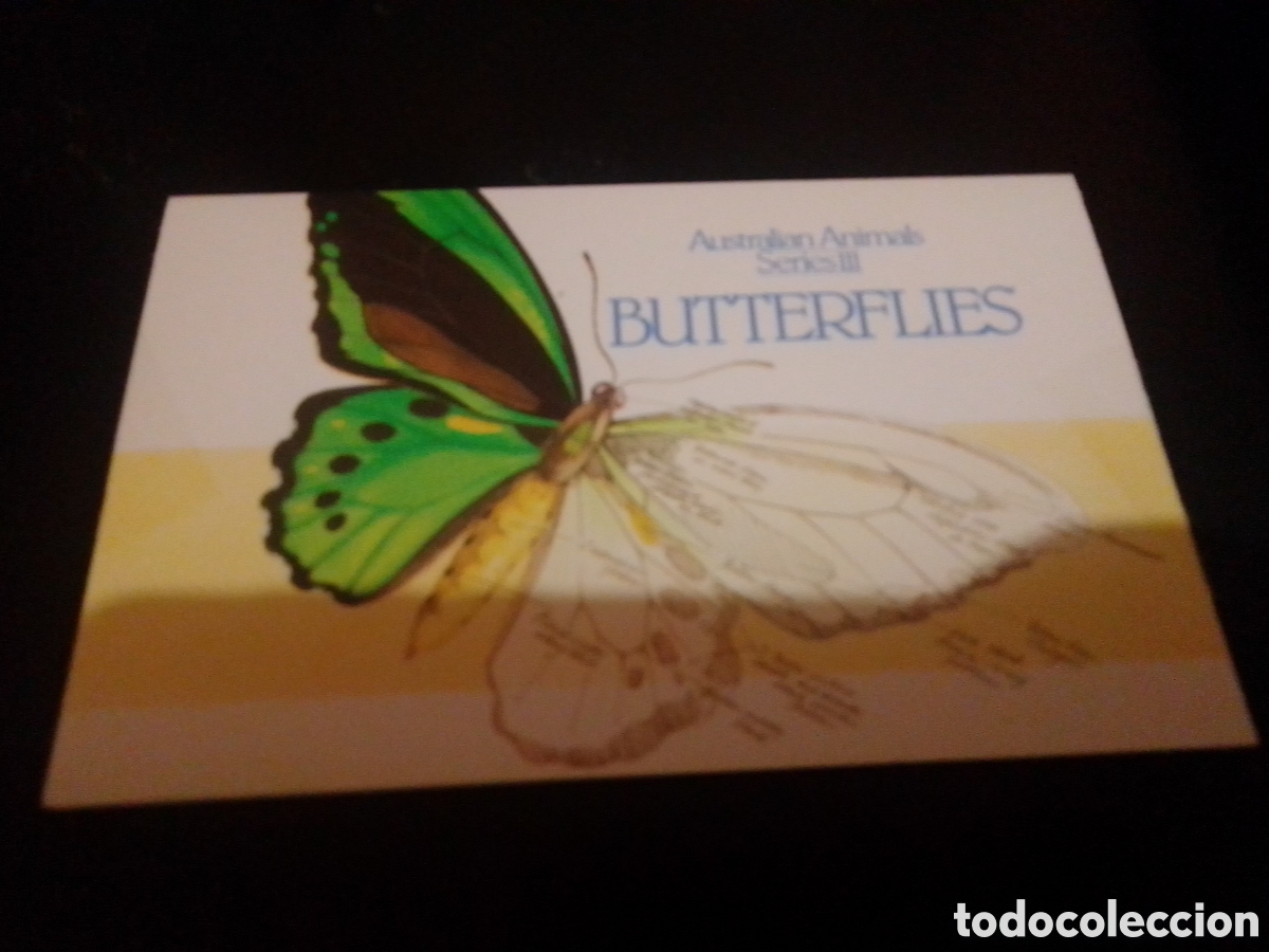 Postales: Postal mariposas Australia - Foto 1