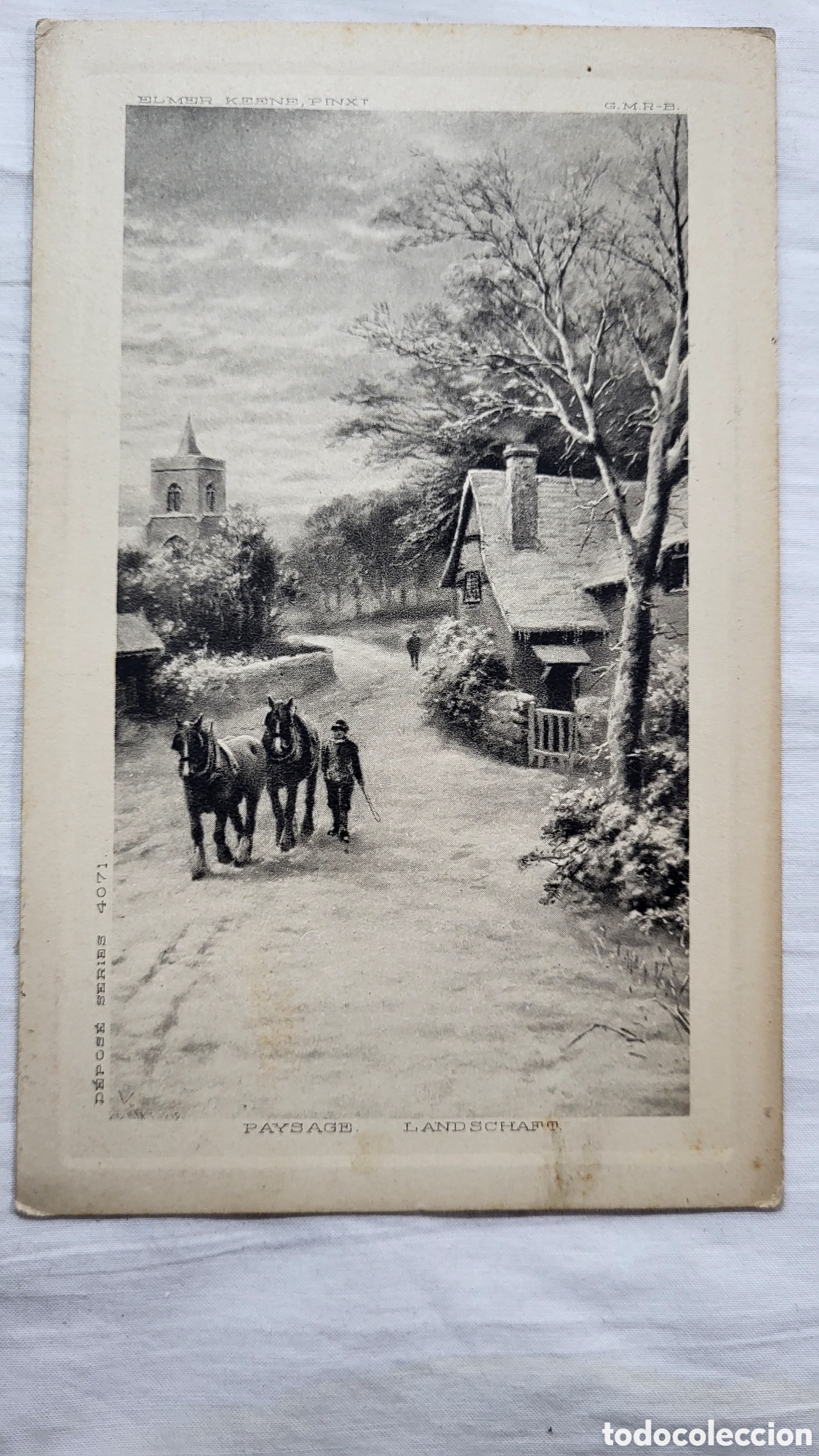 Cartes Postales: Antigua tarjeta Postal Depose