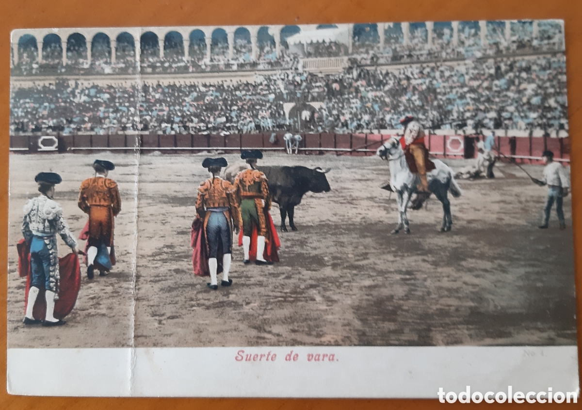 Postcards: Postal Taurina coloreada. Suerte de Vara. Sin escribir. R7786