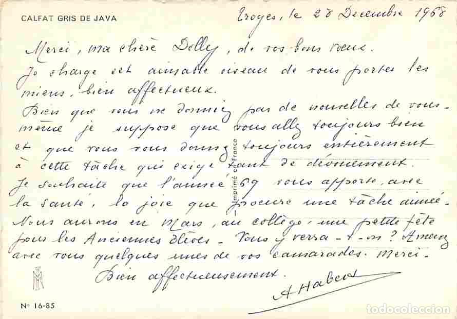 Postales: Animaux - Oiseaux - Calfat Gris de Java - CPM - Voir Scans Recto-Verso - Foto 2