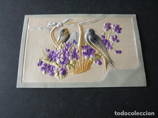 Postales: PAJAROS EN RELIEVE POSTAL - Foto 1
