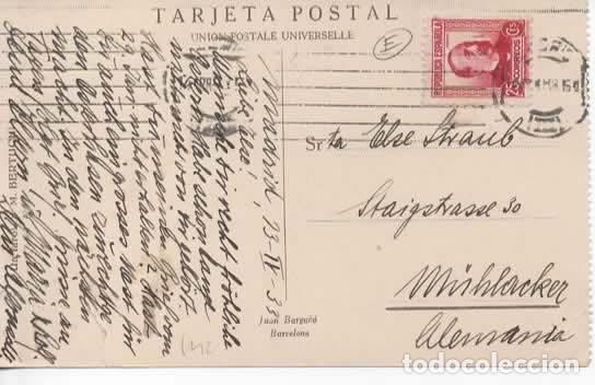 Postales: TARJETA POSTAL TOROS TORERO 1933 - Foto 2