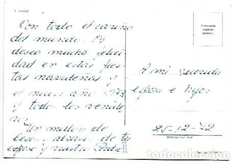 Postales: &rdquo; PAREJA DE GATOS EN CANASTILLA &rdquo; - Foto 2