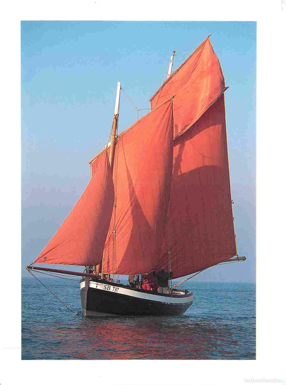 Postales: Bateaux - Voiliers - Flambart de Dahou&euml;t - C&ocirc;tes-d'Armor - Pnotographie de Beno&icirc;t Stichelbaut - CPM