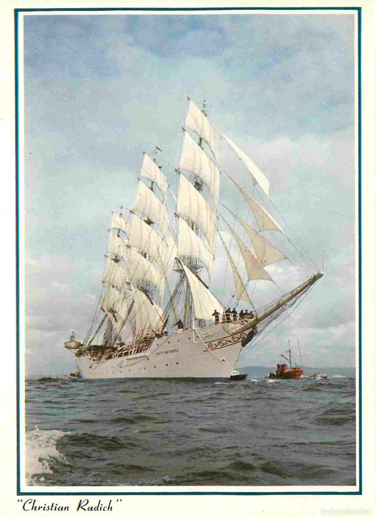 Postcards: Bateaux - Voiliers - Christian Radich - Photography by Alistair Black - CPM - Voir Scans Recto-Verso