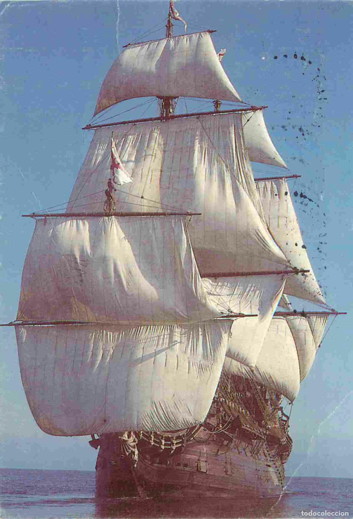 Postales: Bateaux - Galion - Neptune - Galion du film Pirates - CPM - Etat froissures - Voir Scans Recto-Verso