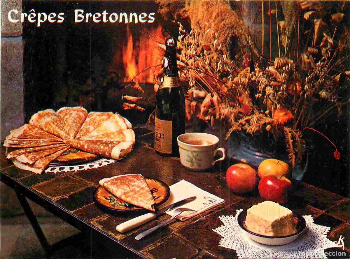 Cartes Postales: Carte Postale - Recettes de Cuisine - Cr&ecirc;pes Bretonnes - CPM - Voir Scans Recto-Verso - Poscard - Ca