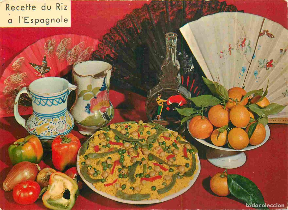 Cartes Postales: Carte Postale - Recettes de Cuisine - Riz &agrave; l'espagnole - CPM - Voir Scans Recto-Verso - Poscard - C