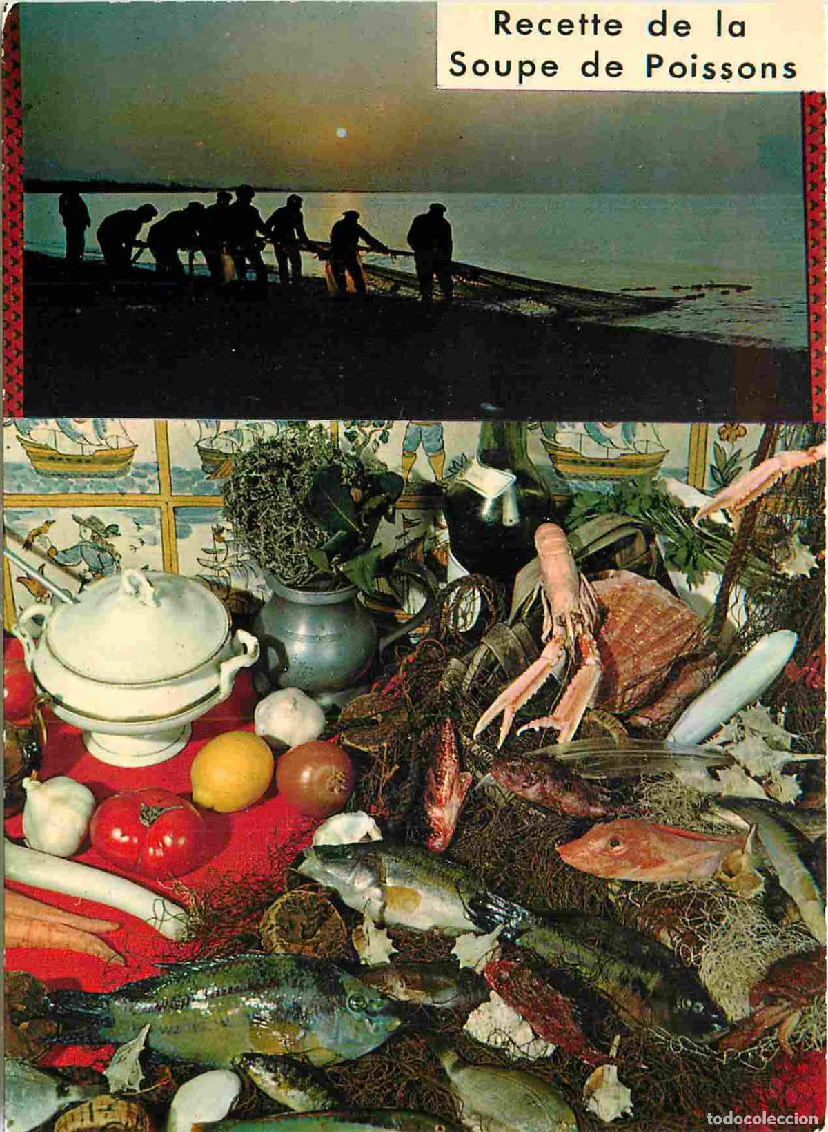 Cartes Postales: Carte Postale - Recettes de Cuisine - Soupe de poissons - CPM - Voir Scans Recto-Verso - Poscard - C