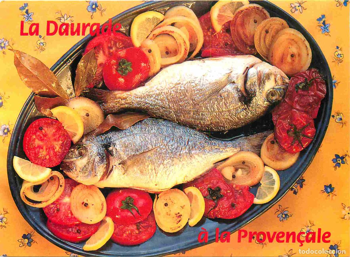 Cartes Postales: Carte Postale - Recettes de Cuisine - La daurade &agrave; la proven&ccedil;ale - CPM - Voir Scans Recto-Verso - Po