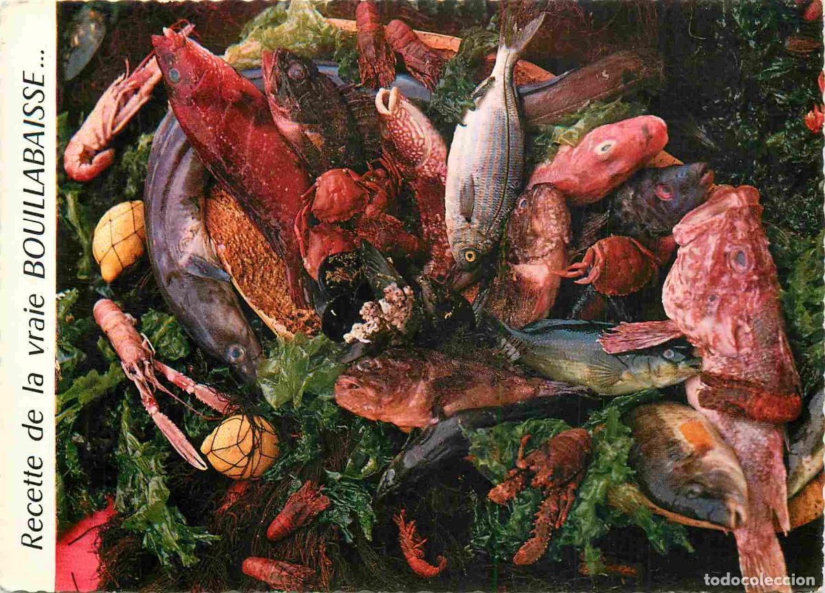 Cartes Postales: Carte Postale - Recettes de Cuisine - La bouillabaisse - CPM - Voir Scans Recto-Verso - Poscard - Ca