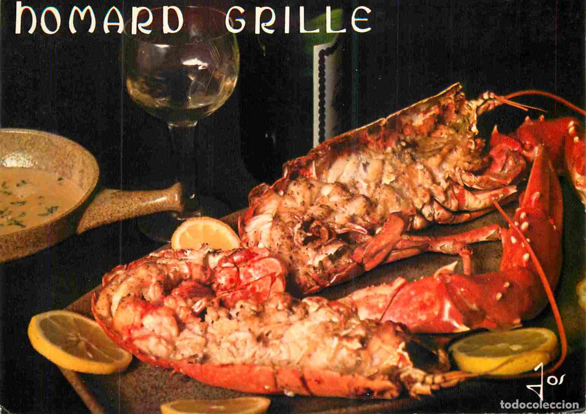 Cartes Postales: Carte Postale - Recettes de Cuisine - Homard grill&eacute; - CPM - Voir Scans Recto-Verso - Poscard - Carta
