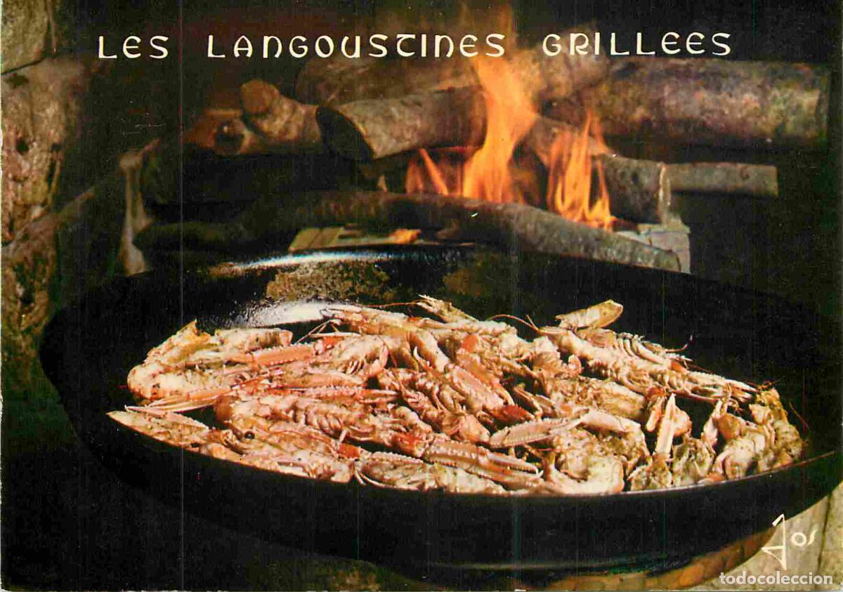 Cartes Postales: Carte Postale - Recettes de Cuisine - Les langoustines grill&eacute;es - CPM - Voir Scans Recto-Verso - Pos