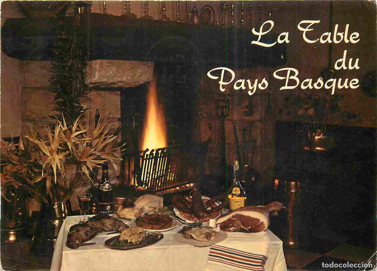 Cartes Postales: Carte Postale - Recettes de Cuisine - La table du pays basque - CPM - Voir Scans Recto-Verso - Posca