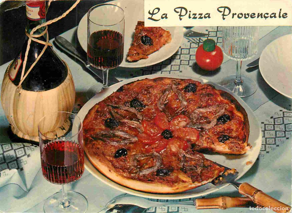 Cartes Postales: Carte Postale - Recettes de Cuisine - La pizza proven&ccedil;ale - CPM - Voir Scans Recto-Verso - Poscard -