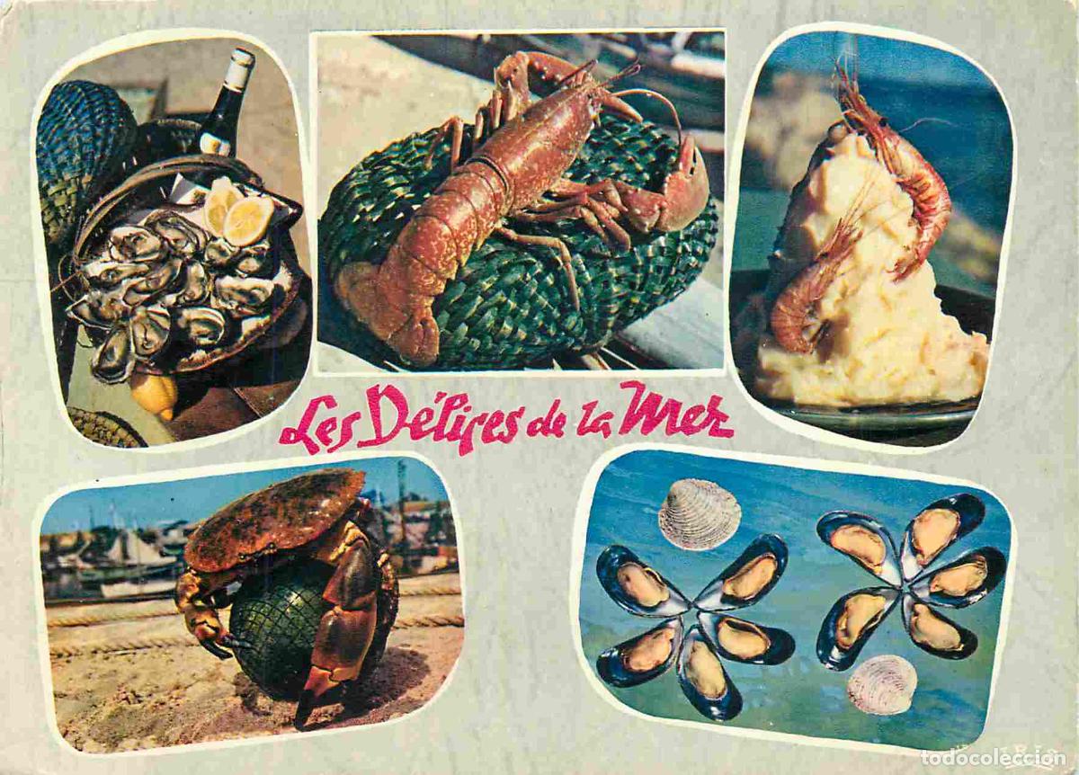 Cartes Postales: Carte Postale - Recettes de Cuisine - Les delices de la mer - Multivues - CPM - Voir Scans Recto-Ver