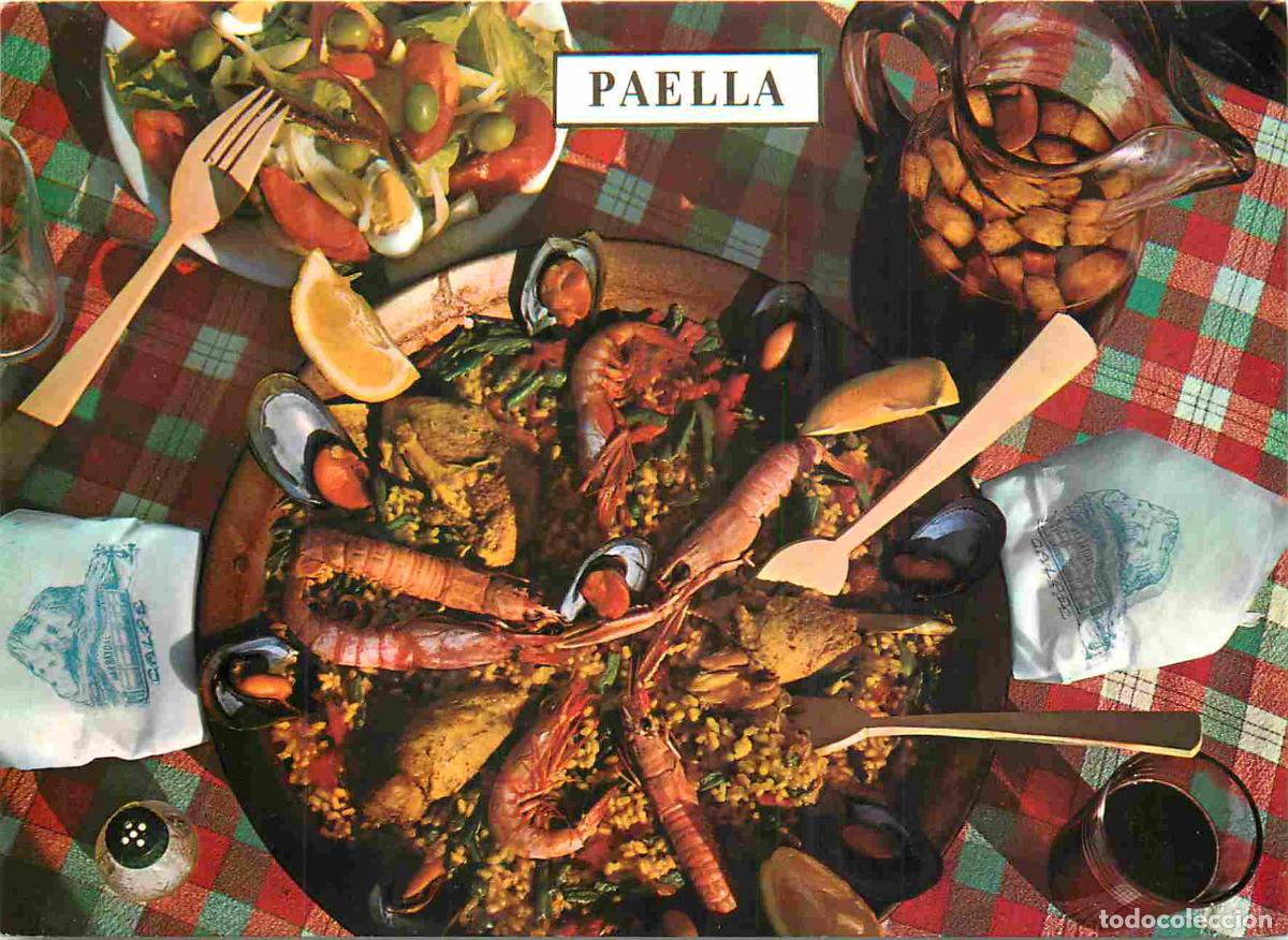 Cartes Postales: Carte Postale - Recettes de Cuisine - Paella - CPM - Voir Scans Recto-Verso - Poscard - Carta Postal
