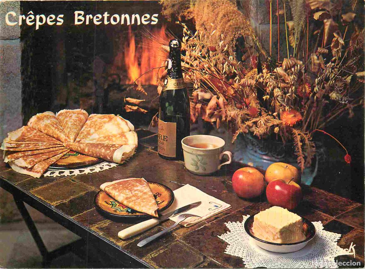 Cartes Postales: Carte Postale - Recettes de Cuisine - Crepes bretonnes - CPM - Voir Scans Recto-Verso - Poscard - Ca