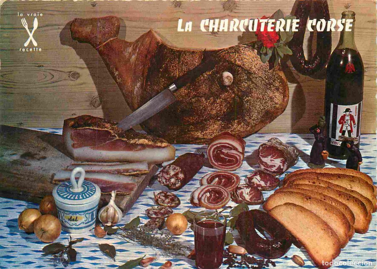 Cartes Postales: Carte Postale - Recettes de Cuisine - La charcuterie corse - CPM - Voir Scans Recto-Verso - Poscard