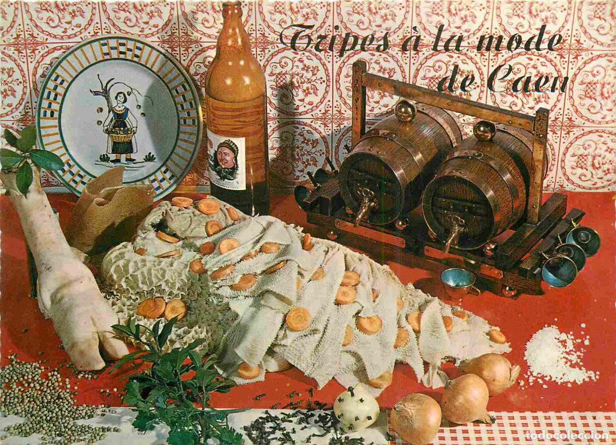 Cartes Postales: Carte Postale - Recettes de Cuisine - Tripes a la mode de caen - CPM - Voir Scans Recto-Verso - Posc