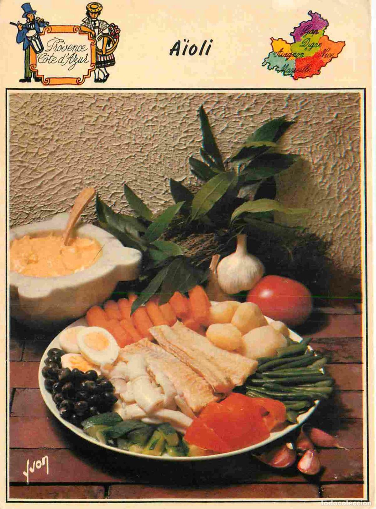 Cartes Postales: Carte Postale - Recettes de Cuisine - A&iuml;oli - CPM - Voir Scans Recto-Verso - Poscard - Carta Postal