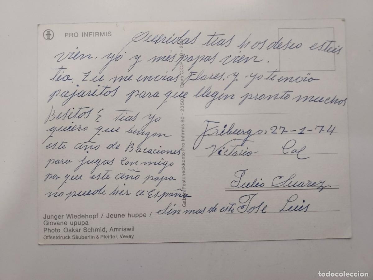 Postales: POSTAL AVE. ABUBILLA. ESCRITA - Foto 2