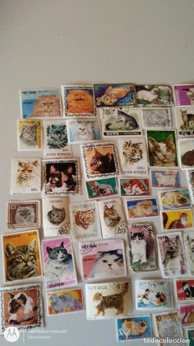 Postales: Lote completo de estampillas - Foto 3