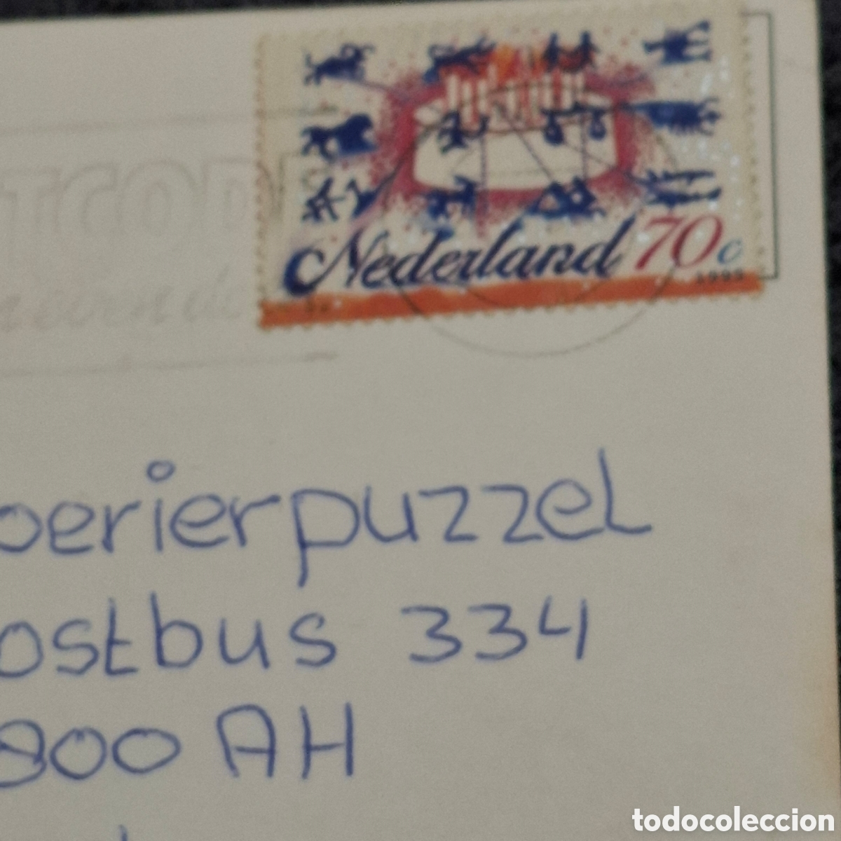 Postales: P8. Mariposa, Circulada. - Foto 4