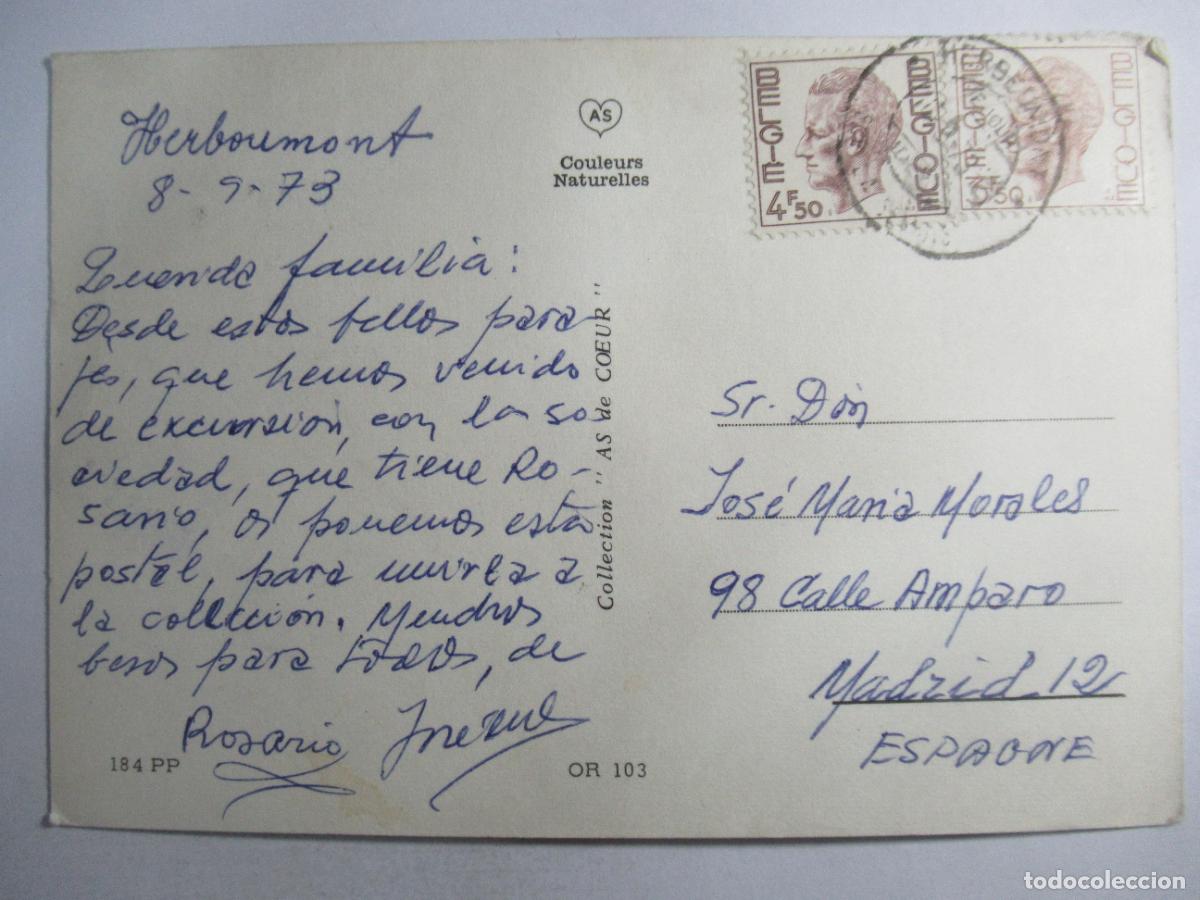 Postales: Postal Burros asnos - Circulada - Foto 2