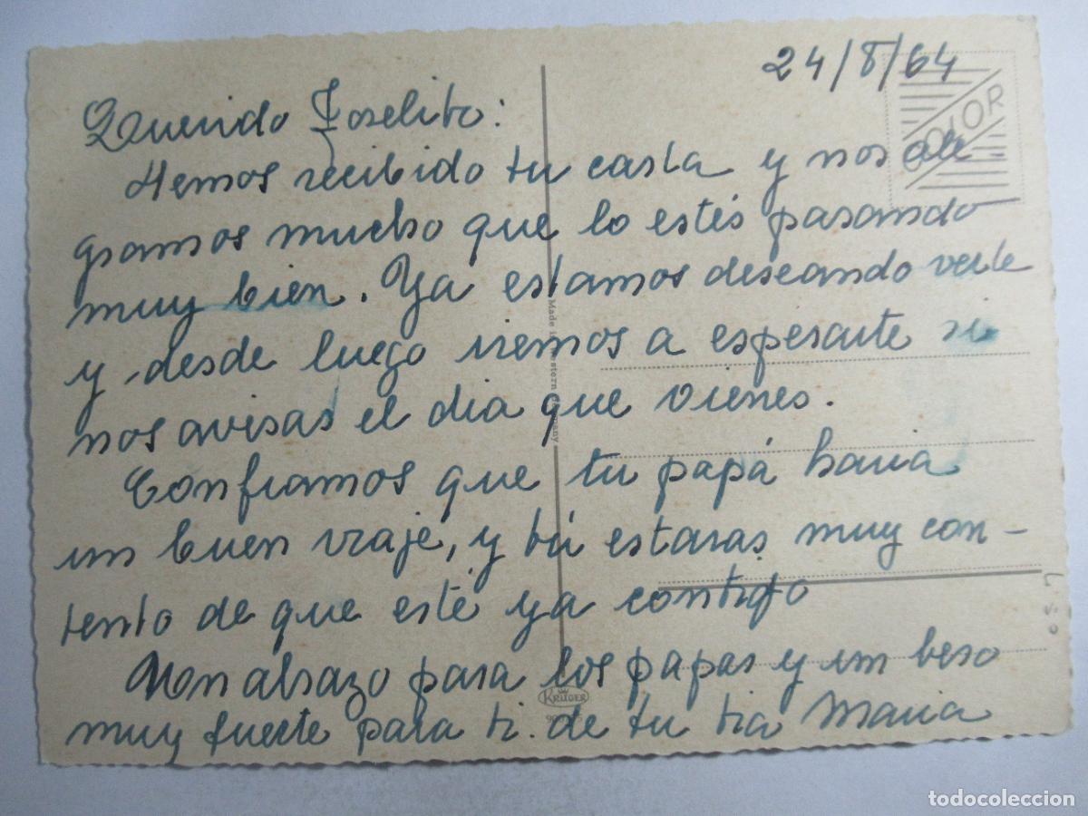 Postales: Postal Perros perritos - Escrita - Foto 2