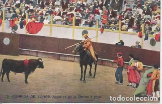 Postales: TOROS TOREROS PICADOR SIN ESCRIBIR