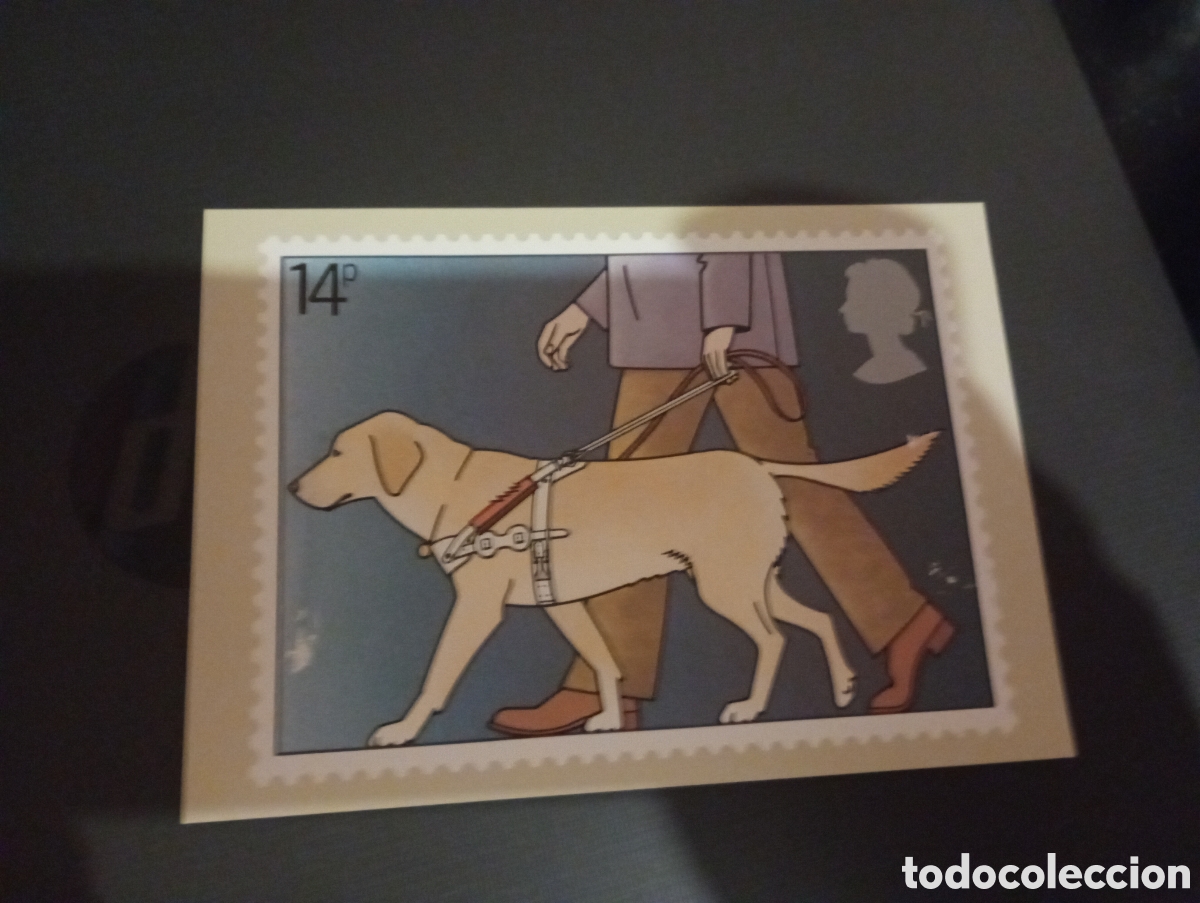 Postales: Postal inglesa perros